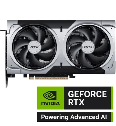 MSI GEFORCE RTX 5060 TI 8G VENTUS 2X OC PLUS 8GB GDDR7 128B DX12 PCIE 5.0 X16 (3XDP 1XHDMI) resmi