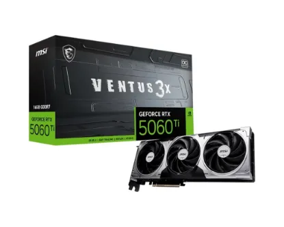 MSI GEFORCE RTX 5060 TI 16G VENTUS 3X OC VGA resmi