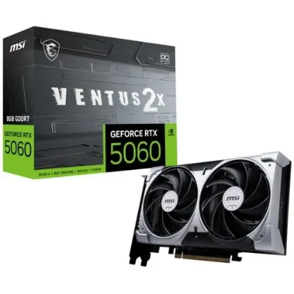 MSI GEFORCE RTX 5060 8G VENTUS 2X OC 128BİT resmi