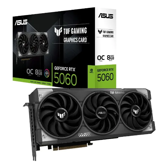 ASUS TUF-RTX5060-O8G-GAMING 128BIT VGA resmi