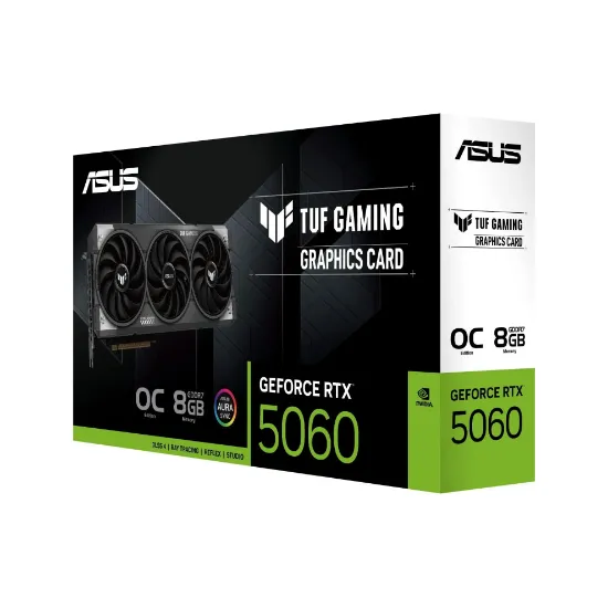 ASUS TUF-RTX5060-O8G-GAMING 128BIT VGA resmi
