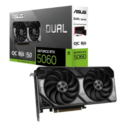 ASUS DUAL-RTX5060-O8G-GAMING 128BIT VGA resmi