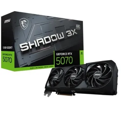 MSI GEFORCE RTX 5070 12G SHADOW 3X OC EKRAN KARTI resmi