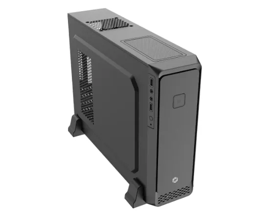 FRISBY FC-S6060B 300W SİYAH SLIM mATX KASA resmi