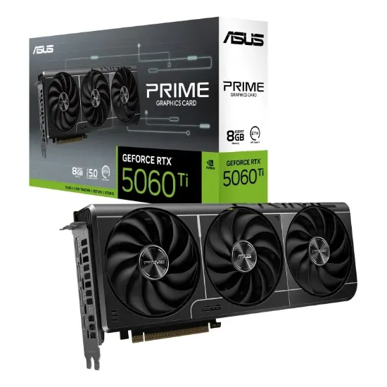 ASUS PRIME-RTX5060TI-O8G  8GB DDR7 128BIT 3xDP HDMI EKRAN KARTI resmi