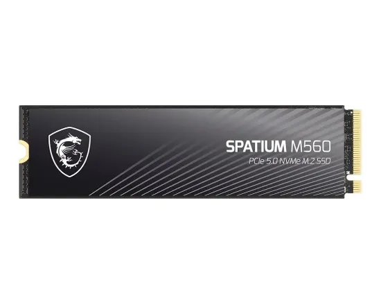 1TB MSI SPATIUM M560 PCIE 5.0 NVME M.2 10200/8400MB/s resmi