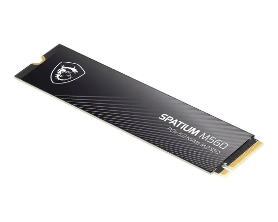 1TB MSI SPATIUM M560 PCIE 5.0 NVME M.2 10200/8400MB/s resmi