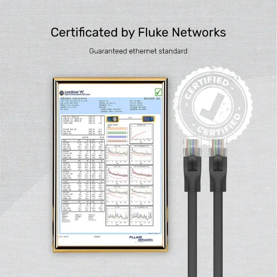 UNITEK CAT6 PATCH KABLO 5MT FLAT (C1812GBK) resmi