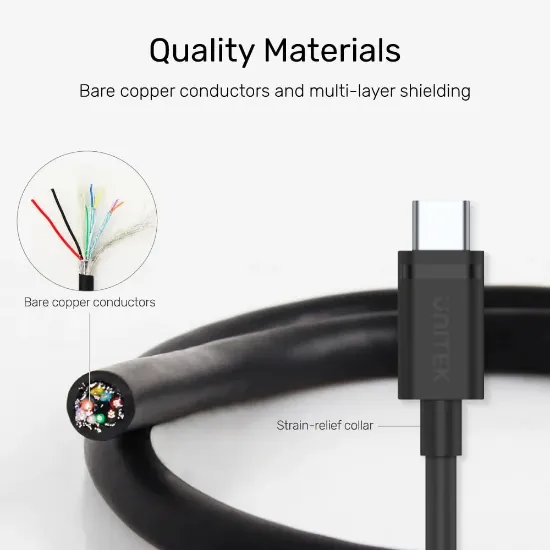 UNITEK USB3.0 TO USB-C ŞARJ 1.5MT (C14103BK-1.5M) resmi