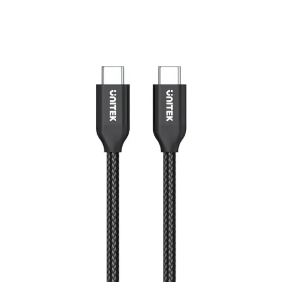 UNITEK TYPE-C ŞARJ 2MT 100W E-MARKER (C14059BK) resmi
