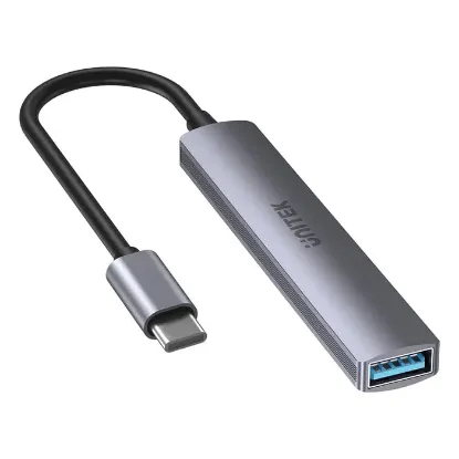 UNITEK TYPE-C TO 4 PORT USB (USB3.0+USB2.0) H1208B resmi