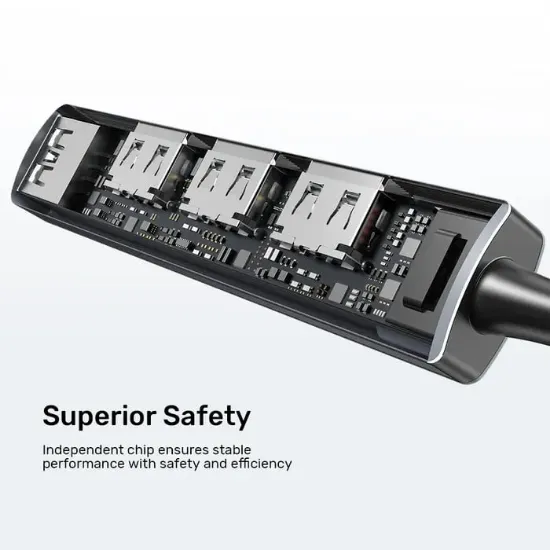 UNITEK TYPE-C TO 4 PORT USB (USB3.0+USB2.0) H1208B resmi