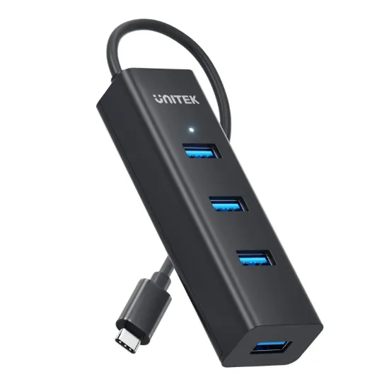UNITEK TYPE-C TO 4 PORT USB 3.0 + TYPE-C (Y-3089Z) resmi