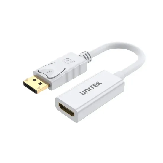 UNITEK DISPLAY PORT TO HDMI ADAPTÖR 4K (Y-6332) resmi