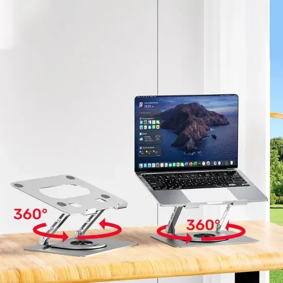 UNITEK 360D METAL 10-16” NOTEBOOK STAND (OT180SL) resmi