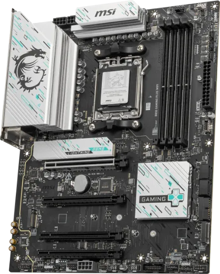 MSI B850 GAMING PLUS WIFI AM5 DDR5 8200MHZ(OC) DP 3x M.2 USB 10Gbs 5G LAN WI-FI 7 ATX resmi