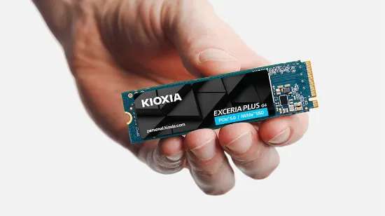 1TB KIOXIA EXCERIA PLUS G4 M.2 NVMe GEN5 10000/7900MB/s LVD10Z001TG8  resmi