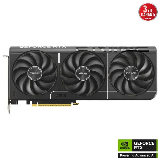 ASUS PRIME GEFORCE RTX 5070 PRIME-RTX5070-O12G 12GB GDDR7 OC EDITION 192 BIT GAMING EKRAN KARTI resmi