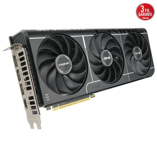 ASUS PRIME GEFORCE RTX 5070 PRIME-RTX5070-O12G 12GB GDDR7 OC EDITION 192 BIT GAMING EKRAN KARTI resmi