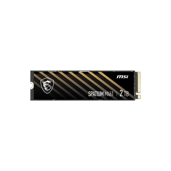 MSI SPATIUM M461 2TB PCIE 4.0 NVME M.2 SSD resmi