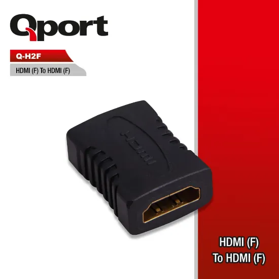 QPORT Q-H2F HDMI(F) TO HDMI(F) ÇEVİRİCİ resmi