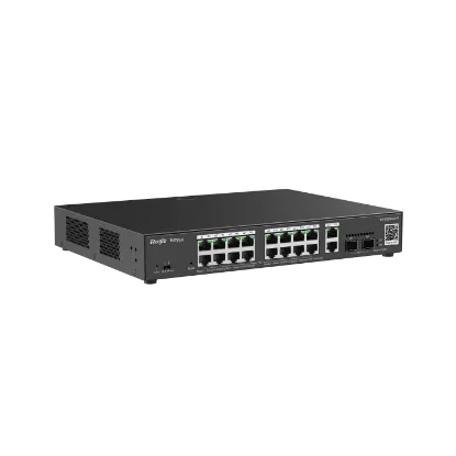 RUİJİE-REYEE RG-ES220GS-P 16XGE-2XGE/SFP-2XGE UPLİNK 250W POE SWİTCH resmi