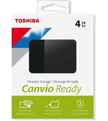 4TB CANVIO READY 2.5" USB3.2 TOSHIBA HDTP340EK3CA resmi