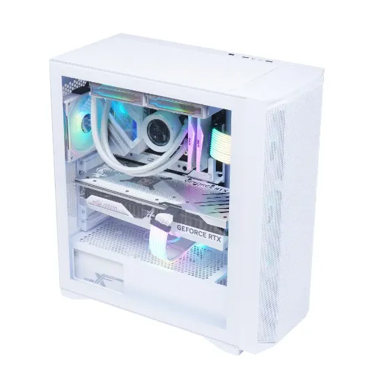 FRISBY CX-501 750W 80+ BRONZE ARGB BEYAZ MESH KASA resmi