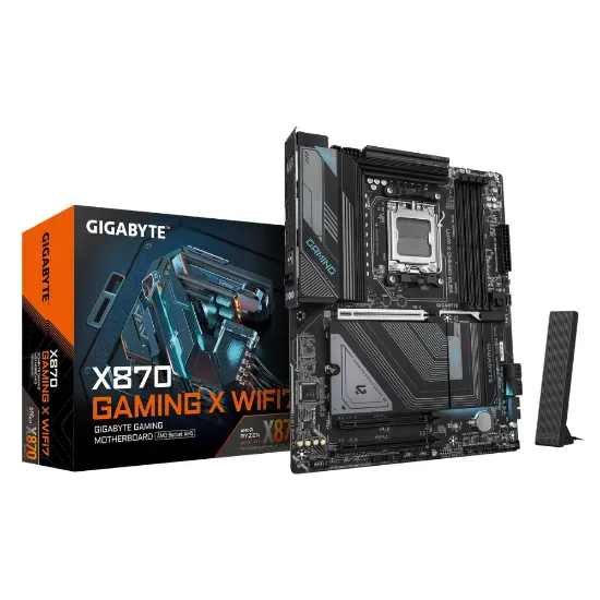 GIGABYTE X870 GAMING X870-GAM-X-WIFI7 AM5 DDR5 SATA3 USB3.2 ATX resmi