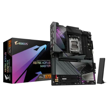 GIGABYTE X870E AORUS MASTER DDR5 M.2 HDMI DP ATX AM5 resmi
