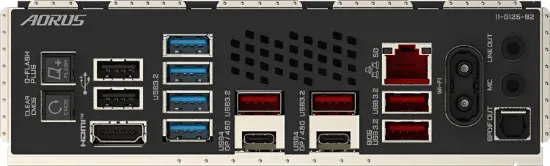 GIGABYTE X870E AORUS MASTER DDR5 M.2 HDMI DP ATX AM5 resmi