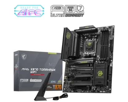 MSI MAG X870 TOMAHAWK WIFI DDR5 AMD X870 SOKET DDR resmi