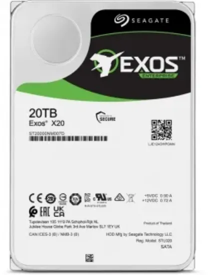 20TB SEAGATE EXOS X20 7200RPM 256MB ST20000NM007D resmi