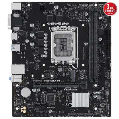 ASUS PRIME H610M-R D5-SI  DDR5  MATX 1700P resmi