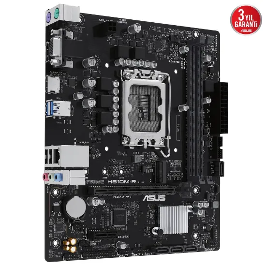 ASUS PRIME H610M-R D5-SI  DDR5  MATX 1700P resmi