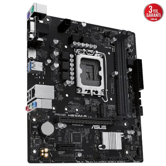 ASUS PRIME H610M-R D5-SI  DDR5  MATX 1700P resmi