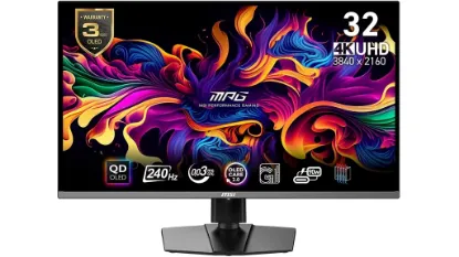 31.5 MSI MPG 321URX 0.03MS 240HZ QD-OLED 3840X2160 (UHD) resmi