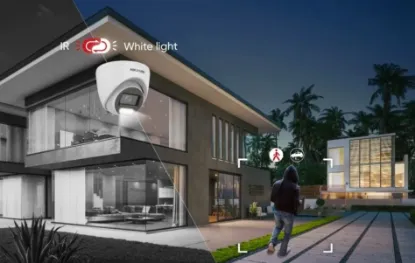 HIKVISION DS-2CD1323G2-LIUF 2MP 2.8MM HYBRİD LİGHT SESLİ IP DOME KAMERA resmi