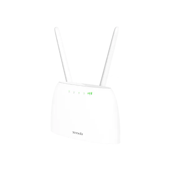 TENDA 4G06 N300 Wi-Fi 4G VoLTE Router resmi