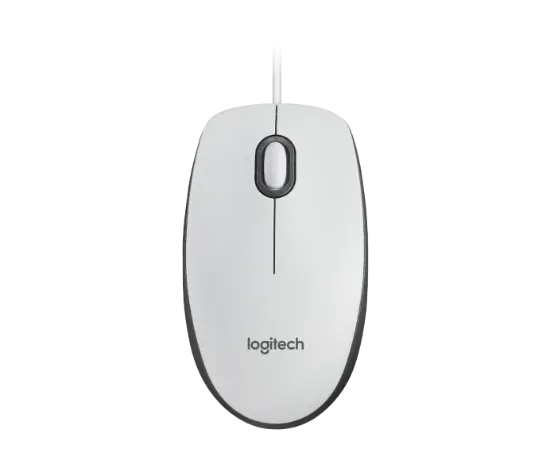 LOGITECH M100 KABLOLU BEYAZ MOUSE - 910-006764 resmi