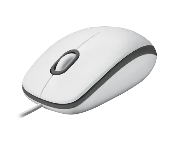 LOGITECH M100 KABLOLU BEYAZ MOUSE - 910-006764 resmi