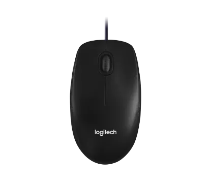 LOGITECH M100 KABLOLU SIYAH MOUSE - 910-006652 resmi
