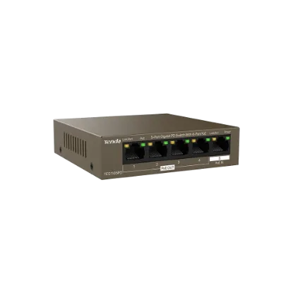 TENDA TEG1105PD 5PORT 10/100/1000 POE EXTENDER resmi