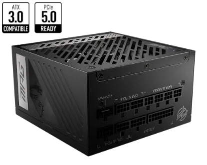 MSI MPG A1000G PCIE5 1000W 80+ GOLD POWER SUPPLY resmi