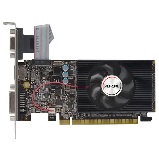 AFOX GEFORCE GT610 2GB DDR3 64 Bit (AF610-2048D3L7-V6) (LP) resmi