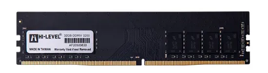 32GB HI-LEVEL KUTULU DDR4 3200Mhz HLV-PC25600D4-32G  resmi