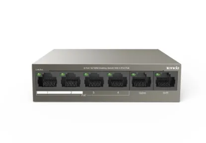 TENDA TEF1106P-4-63W 6PORT 10/100 YÖNETİLEMEZ POE SWITCH resmi