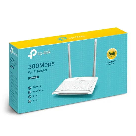 TP-LINK TL-WR820N 3PORT 300Mbps ROUTER resmi