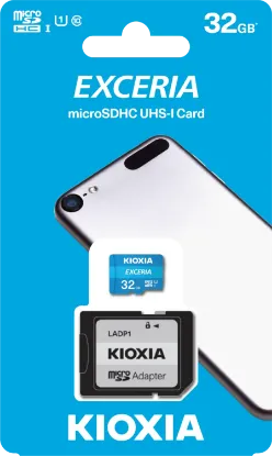32GB MICRO SDHC C10 100MB/s KIOXIA LMEX1L032GG2 resmi
