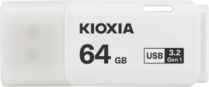 64GB USB3.2 GEN1 KIOXIA BEYAZ USB BELLEK LU301W064GG4 resmi